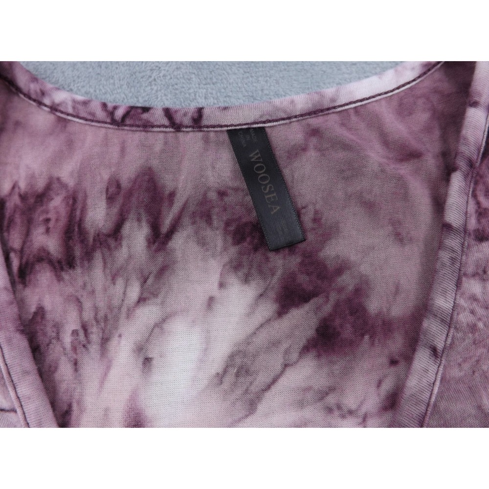Woosea Maxi Dress Women's Large Purple/Pinkish/White‎ Tie Dye Sleeveless - Picture 13 of 16